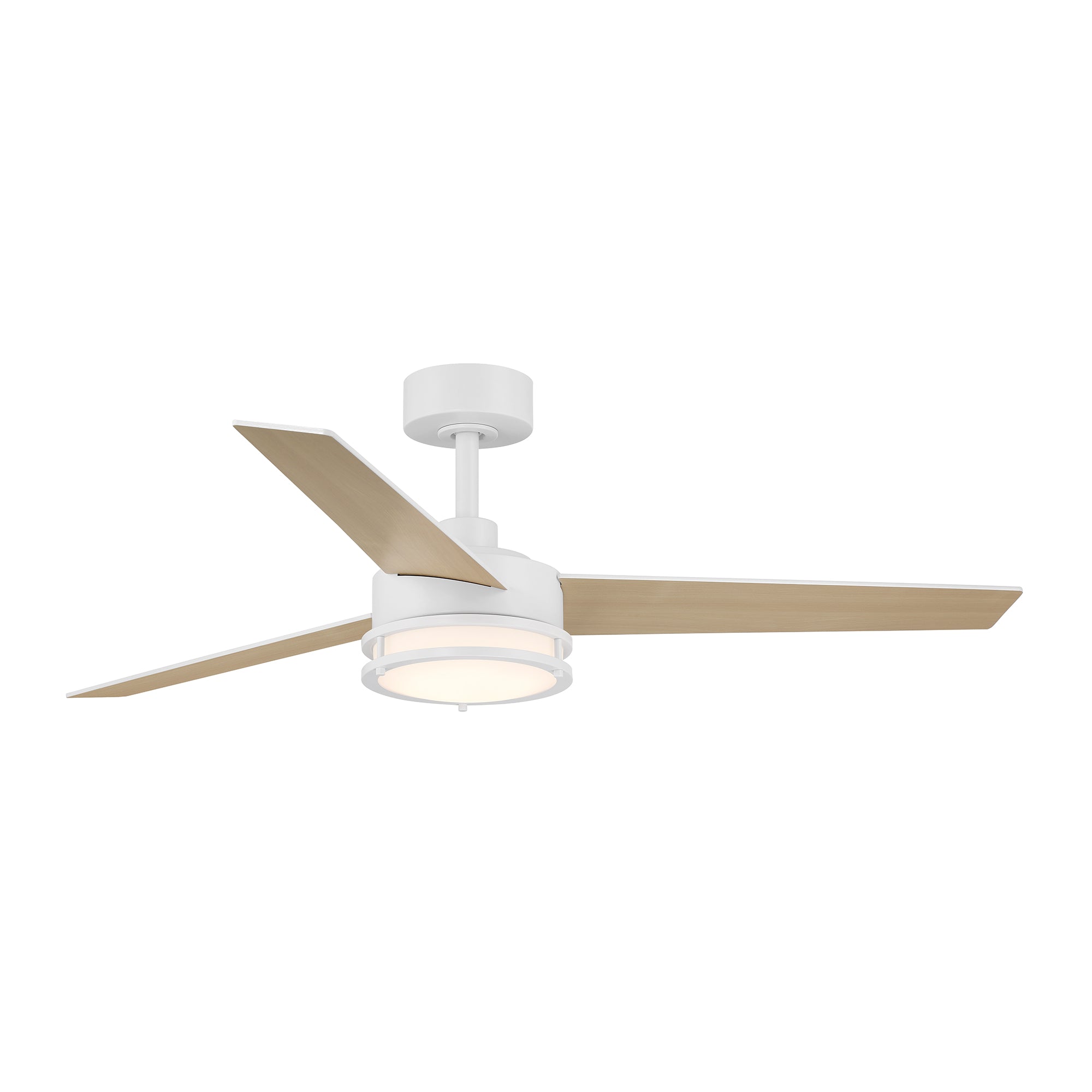 Cassini 52 in. LED Indoor/Covered Outdoor Smart Ceiling Fan with Light Kit and Remote Control