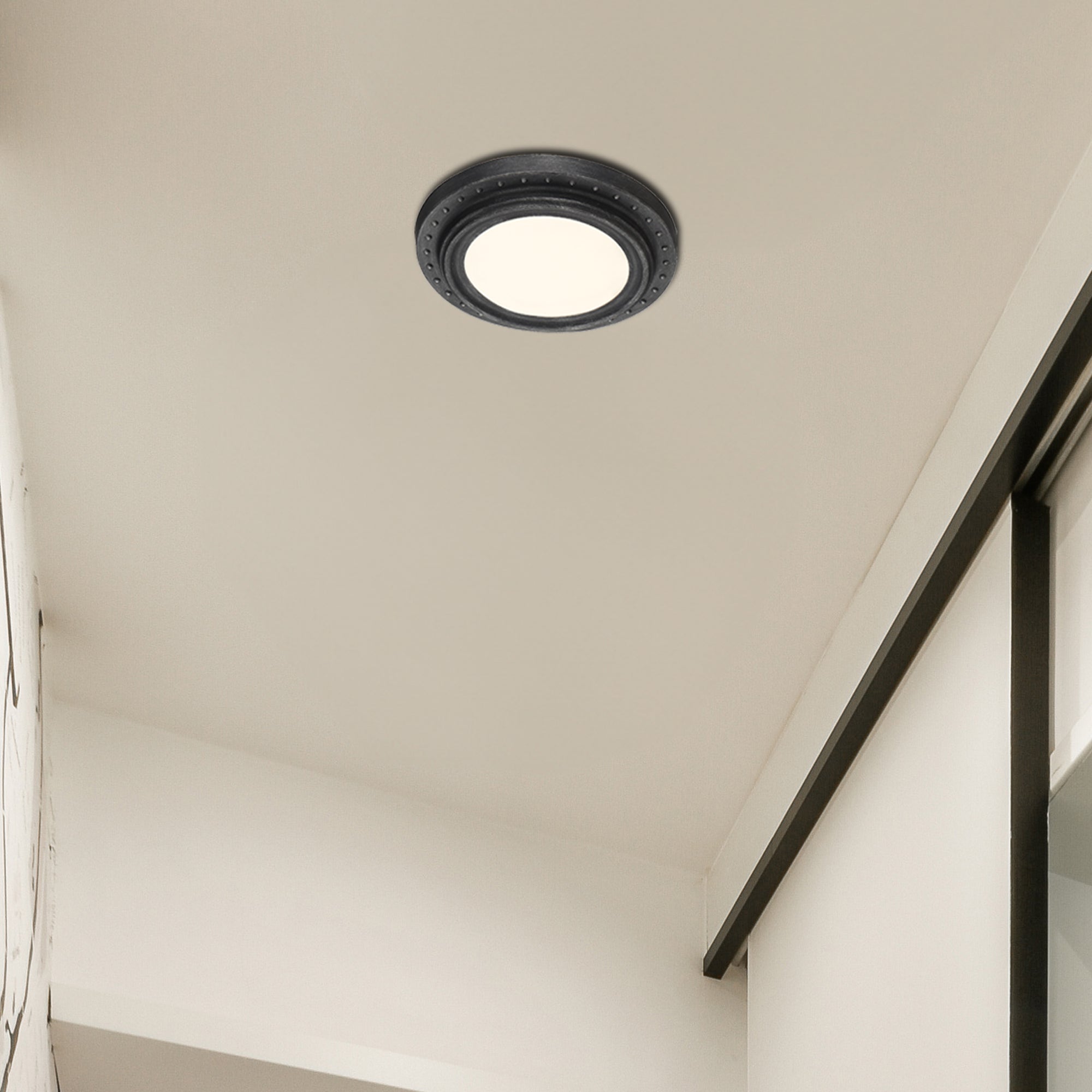 9" Edge Lit LED Flushmount