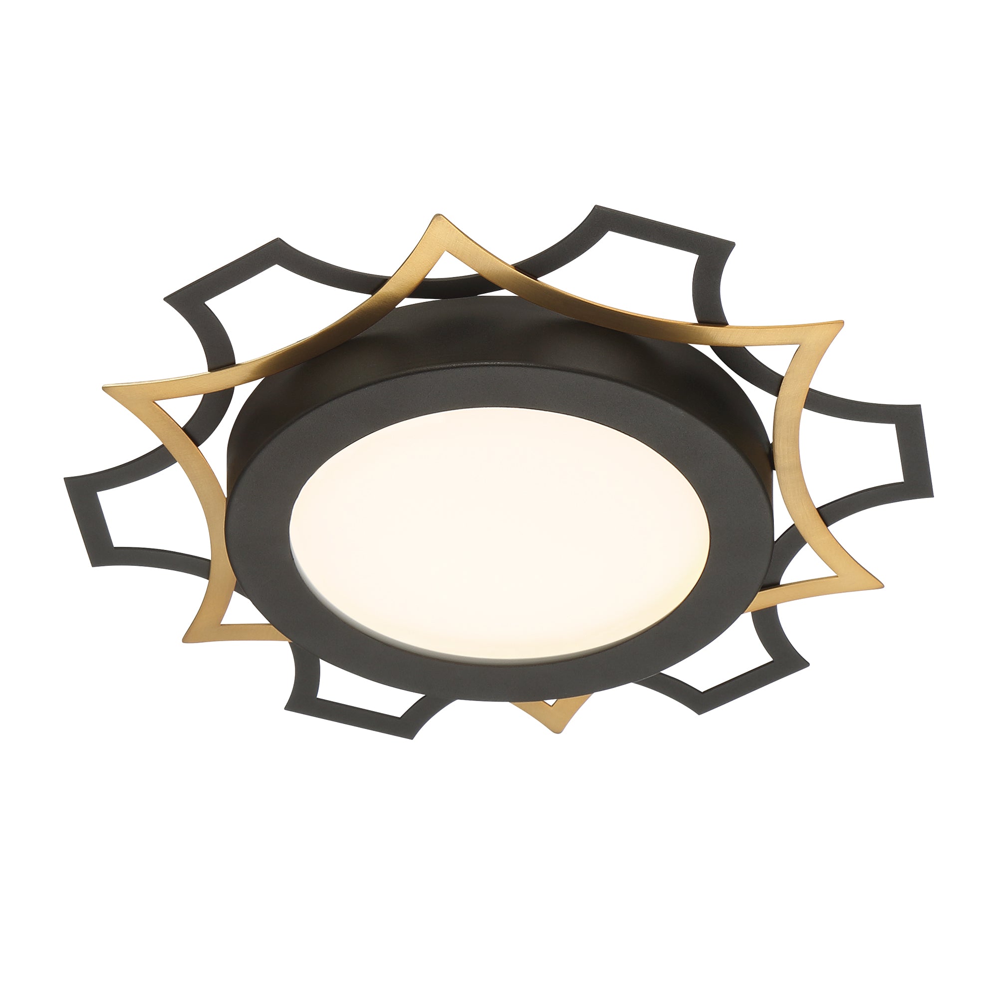 12" Edge Lit LED Flushmount