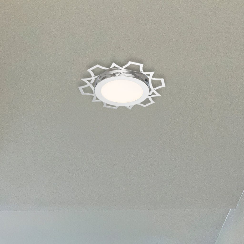 12" Edge Lit LED Flushmount