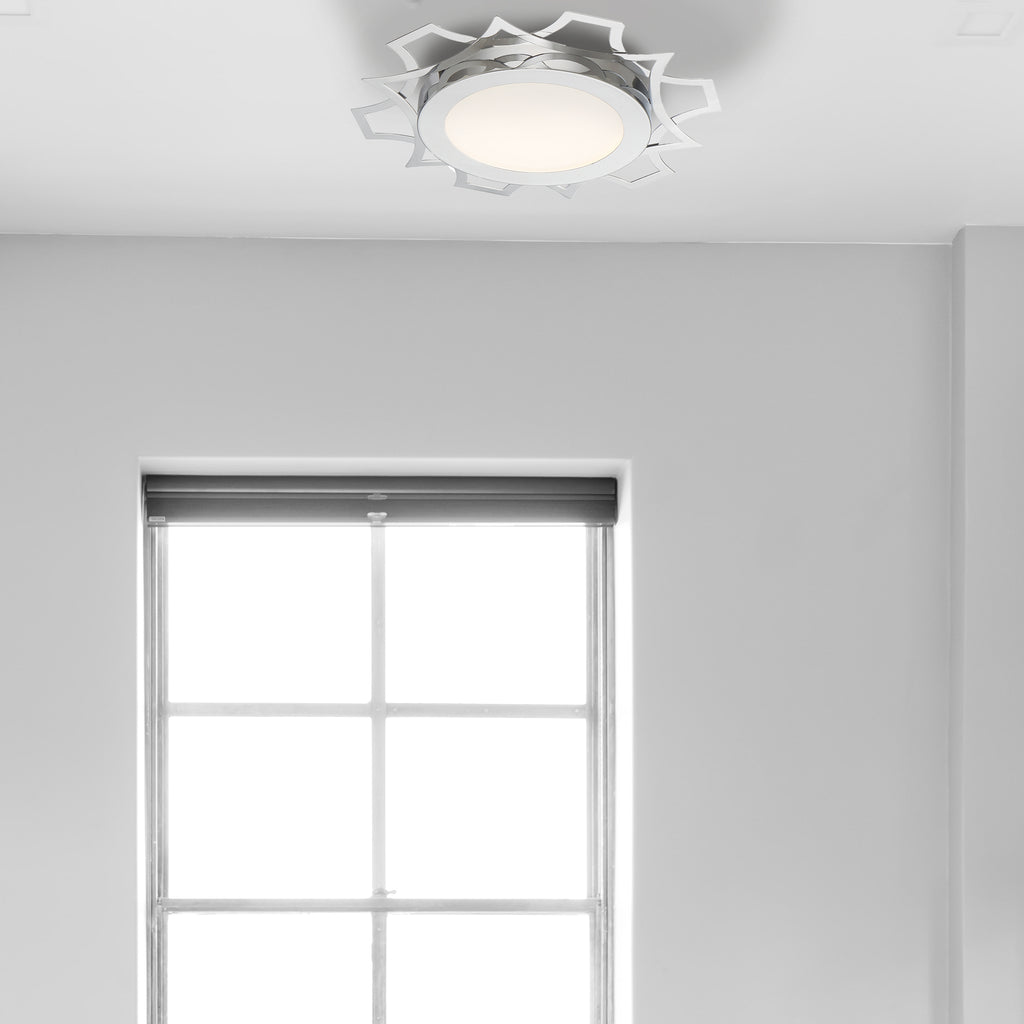 12" Edge Lit LED Flushmount