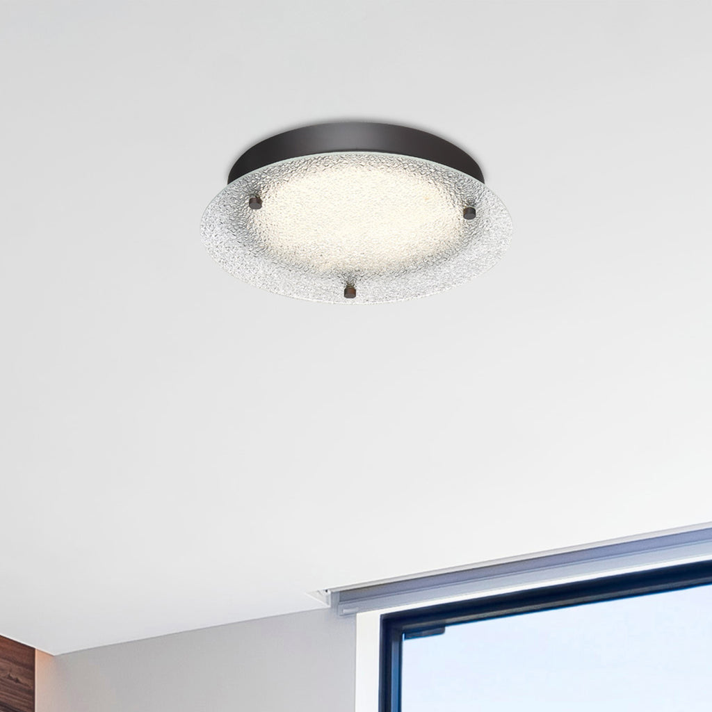 11" Edge Lit LED Flushmount