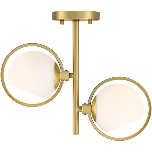 Teatro 14.75’ 2-Light Semi Flush Mount